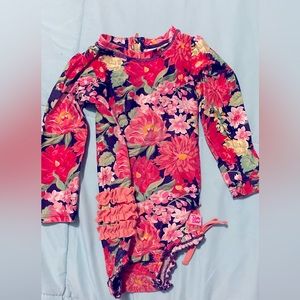 Ruffle Butts one piece swimsuit size 3T